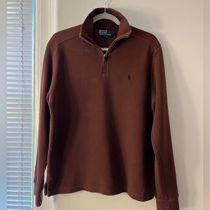 Brown Polo Ralph Lauren Quarter Zip